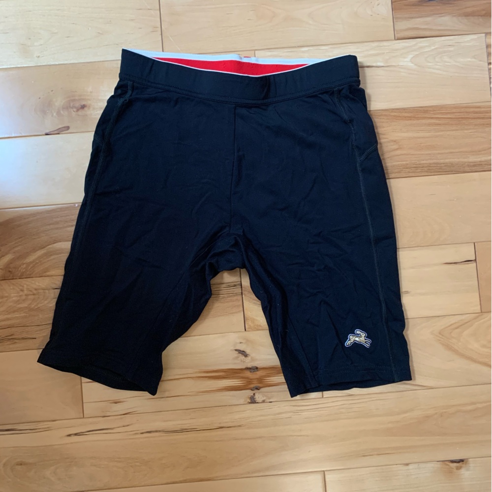Tracksmith Black Turnover Half Tights